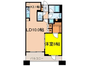 パ－クアクシス幡ヶ谷の物件間取画像